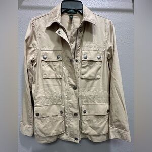 Ralph Lauren Beige Utility Jacket